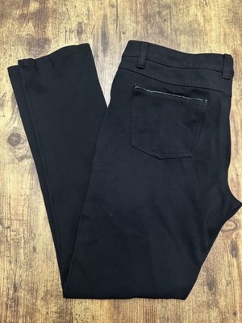Warehouse One Women's Black Ponte Knit Skinny Pants